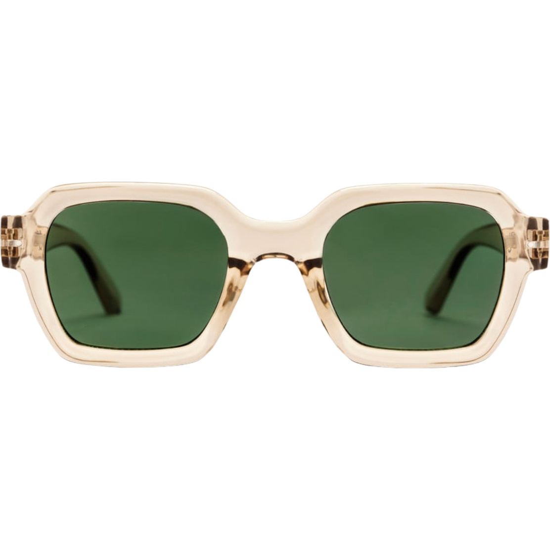 2026 CHPO Sunglasses The AK Sunglasses 16135HD - Camel / Green